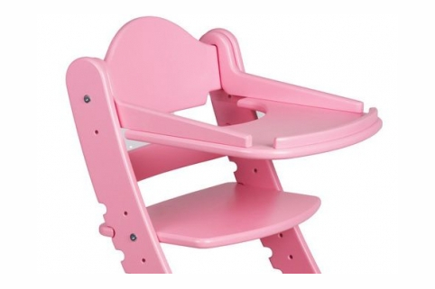 Столик для растущего стула "Два Кота" цвет розовый