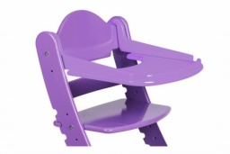 Столик для растущего стула "Два Кота" цвет фиолетовый