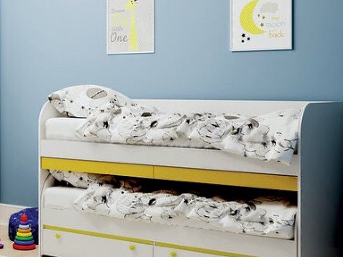 Детская двухъярусная кровать "Мамба"